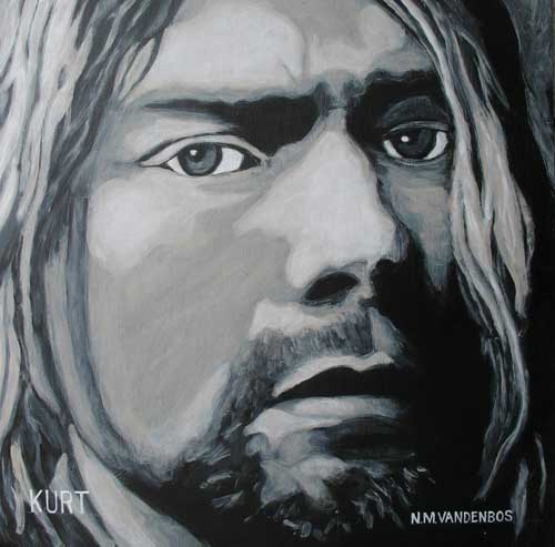 Kurt Cobain Contact Nate to purchase or commission portraits